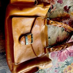 Leather beautiful purse